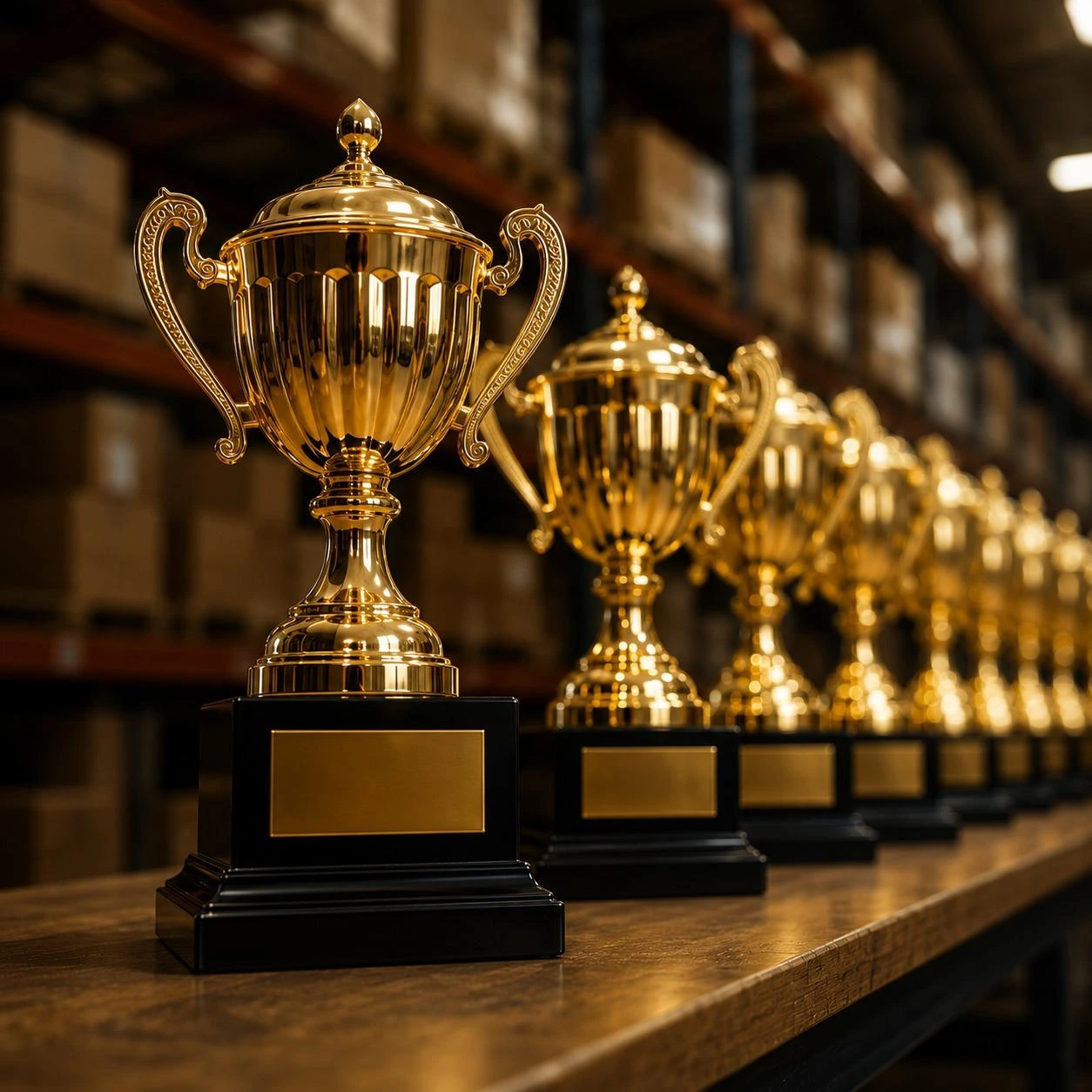 Sports trophies and awards